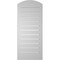 Ekena Millwork Arch Top Surface Mount PVC Gable Vent w/ 2"W x 2"P Brickmould Sill Frame, 16"W x 36"H GVPAR16X3603SN - alternate 2